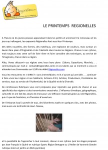 Art4 Le Printemps Regionelles- page1